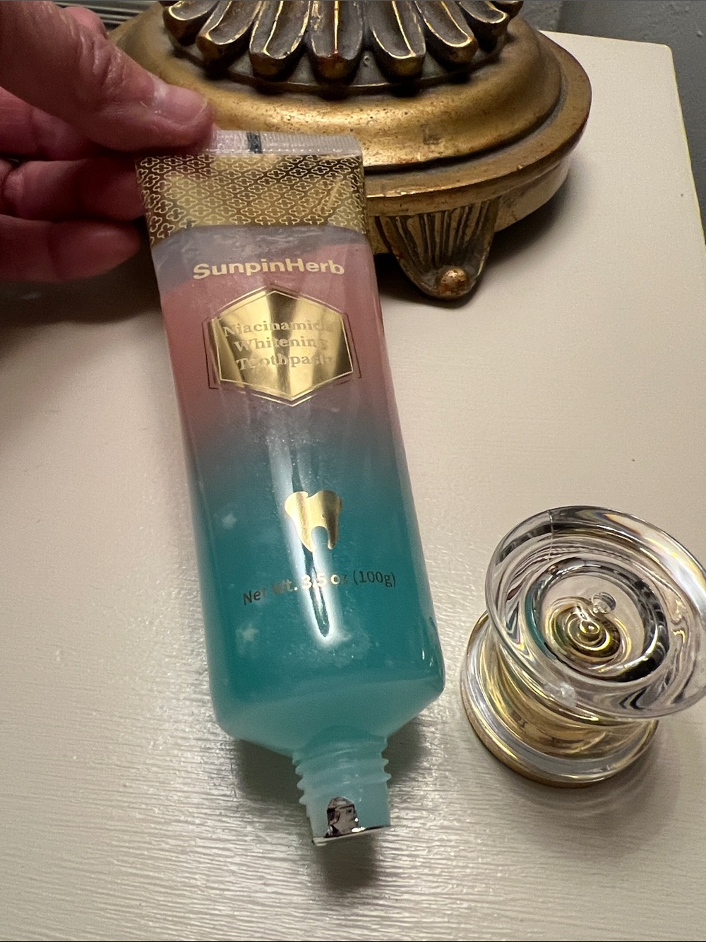 Niacinamide Whitening Toothpaste - Pink/Blue